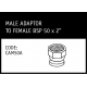 Marley Camlock Male Adaptor to Female BSP 50 x 2" - CAM57A